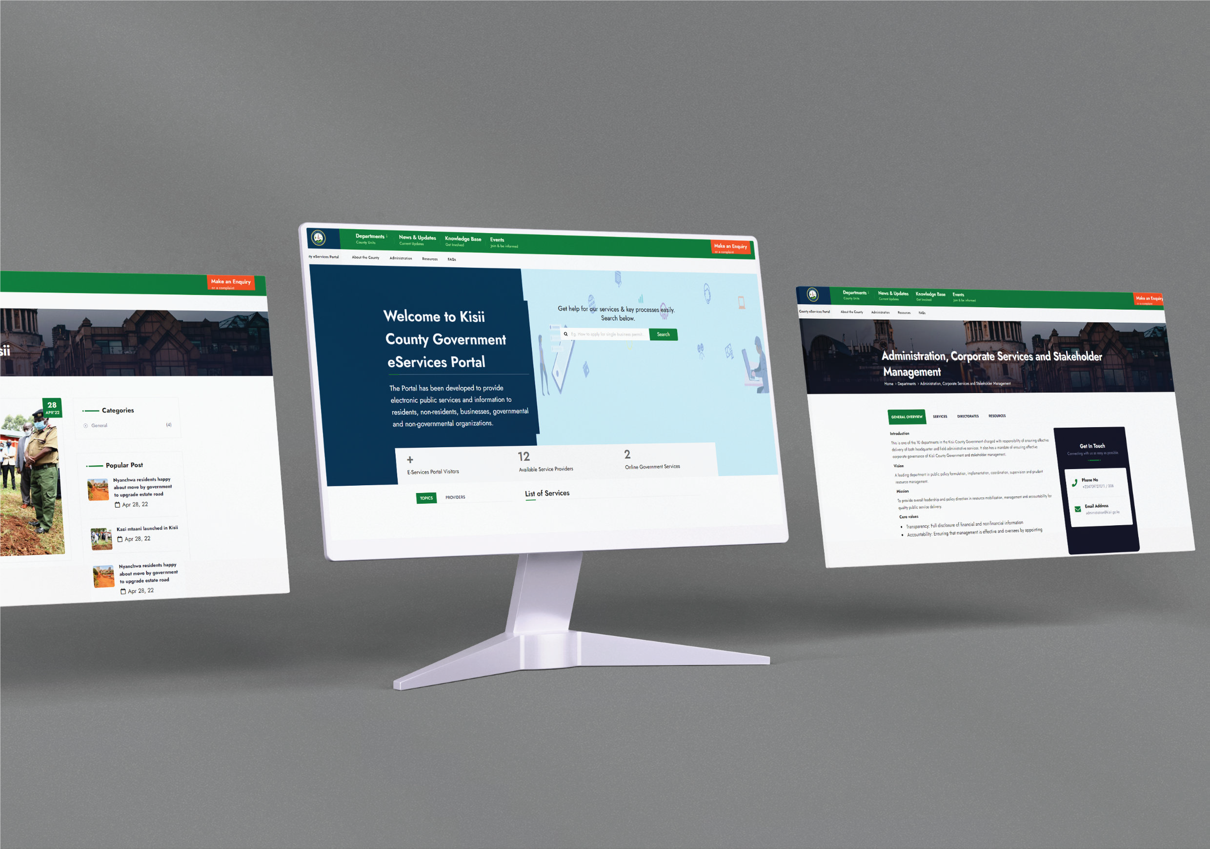 Kisii County eServices Portal