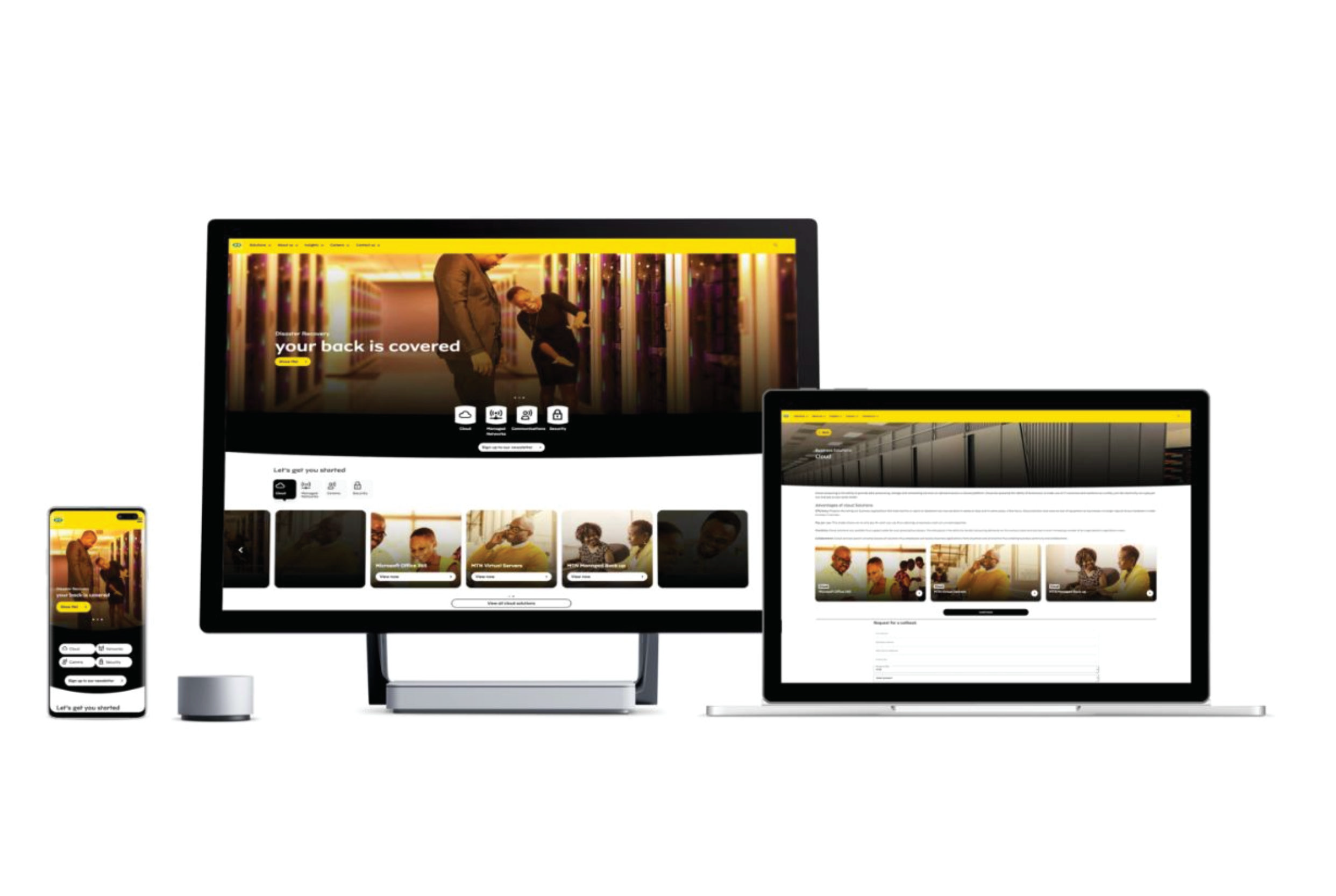 MTN Kenya Web Design